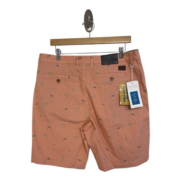 NWT Jachs New York Bleecker Shorts Surf Board Chinos Mens Size 33 Summer (Flaw) - Picture 2 of 9
